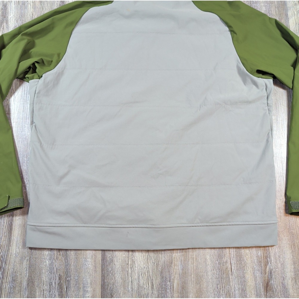 Patagonia Jacket Mens XL Snap Dry Hoody Insulated Full Zip Fishing Outdoor Green - Picture 12 of 16